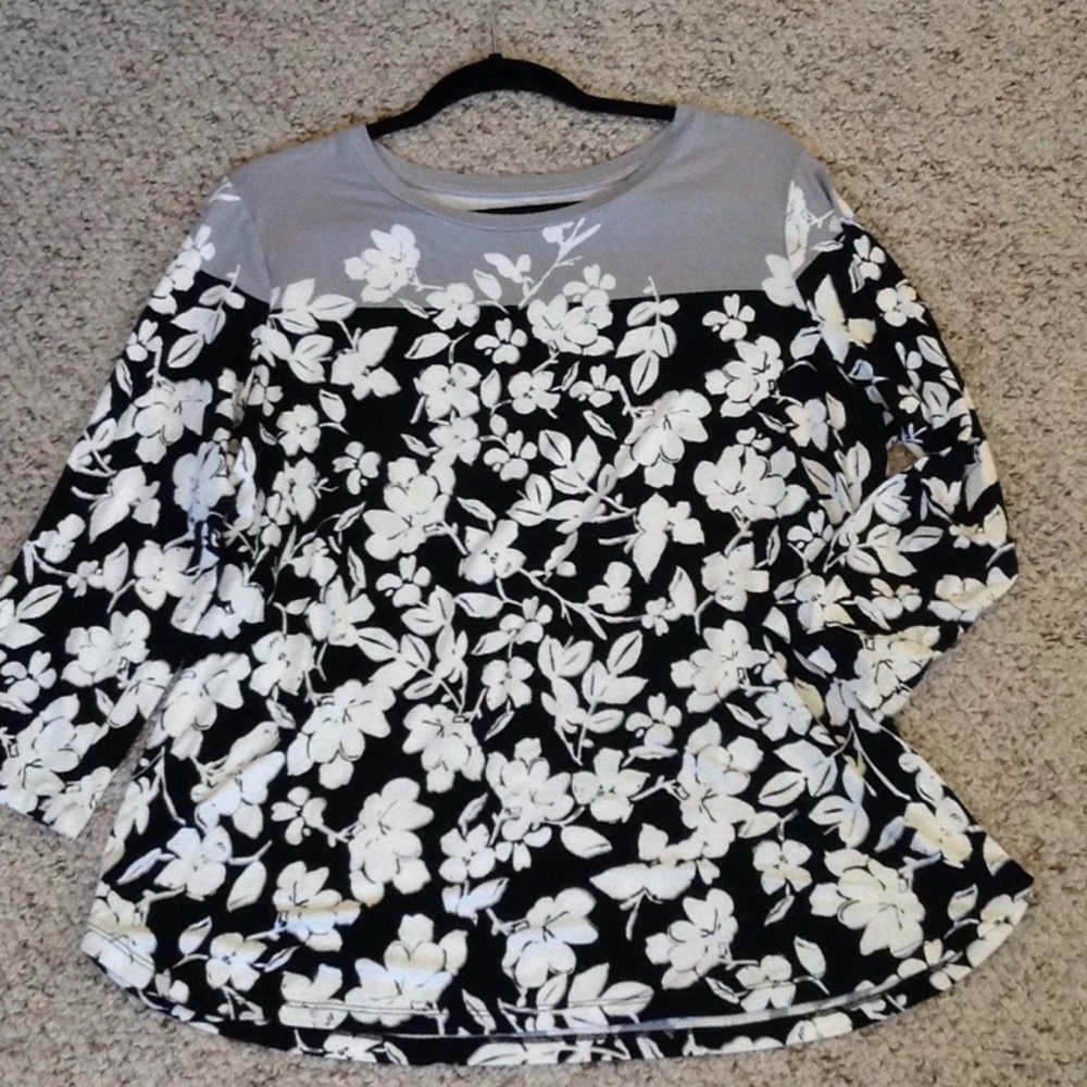 Croft &Barrow top Sz XL